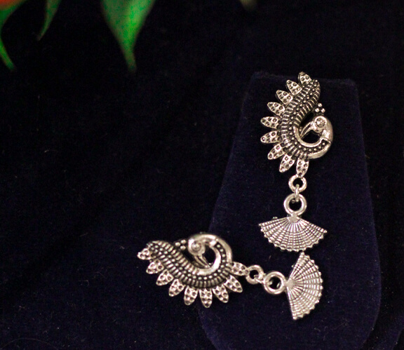 Peacock Earrings