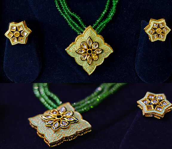 Rajwadi Jewellery Set