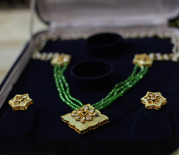 Rajwadi Jewellery Set